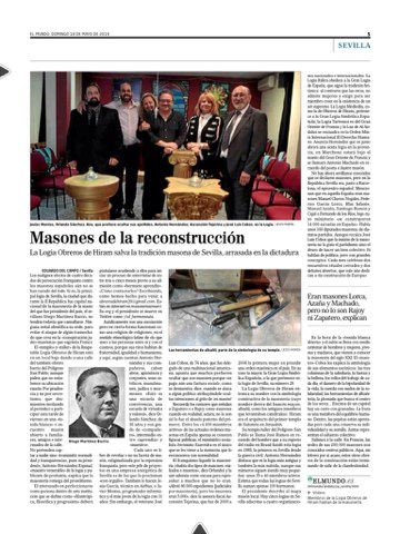 Diario El Mundo del 18.5.14