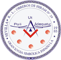 logotipo obreros del hiram